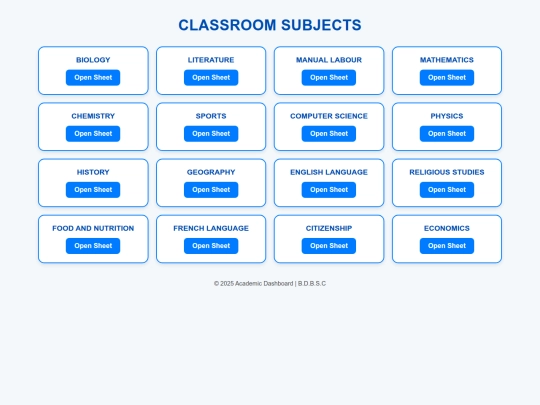 GENERAL EDUCATION /FORM 1 screenshot