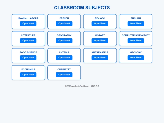 GENERAL EDUCATION /FORM 6 screenshot