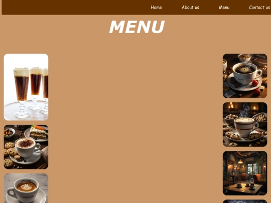 menu screenshot