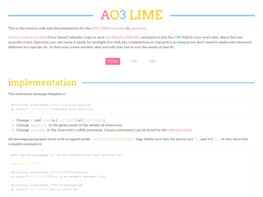 skins/lime screenshot