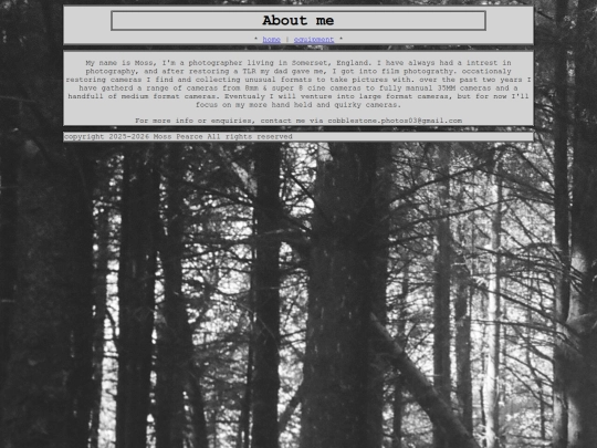 aboutpage screenshot