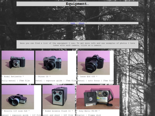 equipment screenshot
