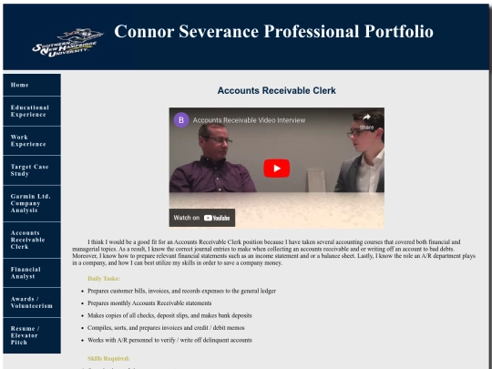 accountsreceivableclerk screenshot