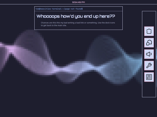 not_found screenshot