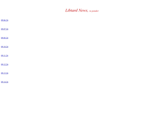 NewsTrackerTools/Libtard screenshot