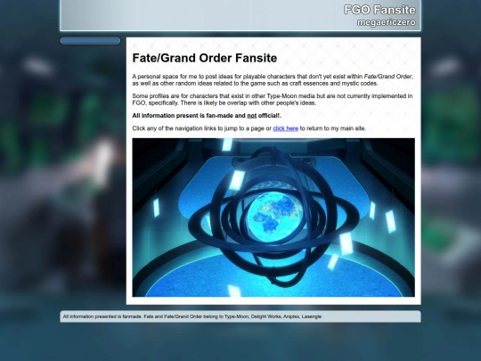 fgo-fansite screenshot