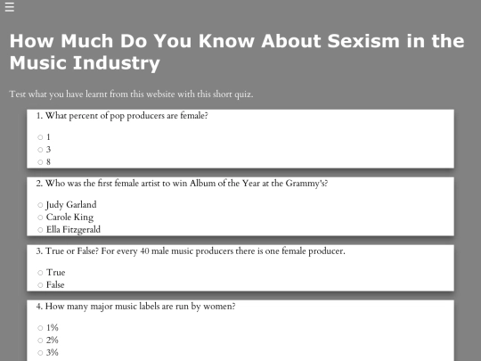 quiz screenshot