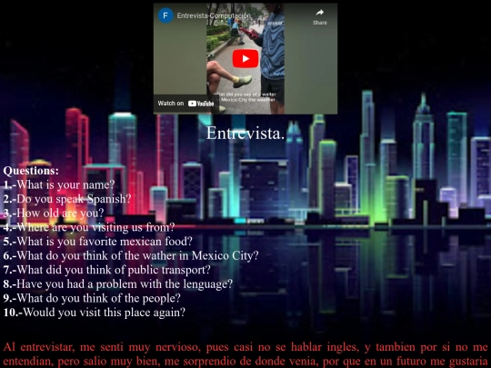 Entrevista screenshot