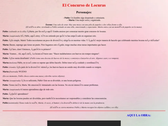 obra de teatro screenshot