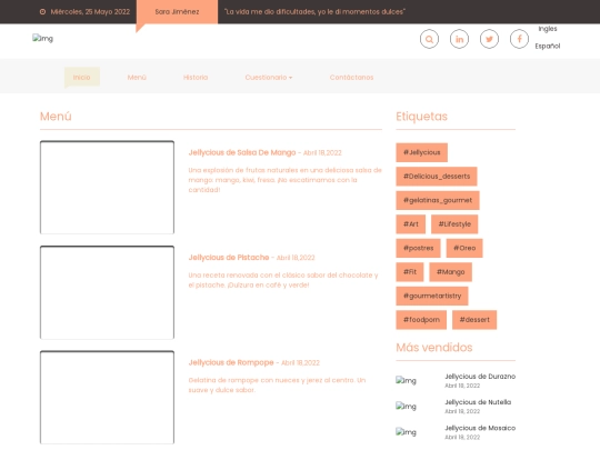 blog screenshot