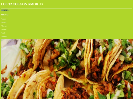 MI PAGINA/PAGINA DE TACOS screenshot