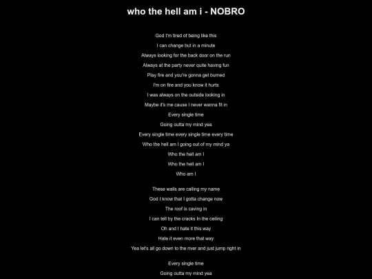 ds9 character playlists/who_the_hell_am_i screenshot
