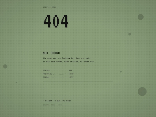 not_found screenshot