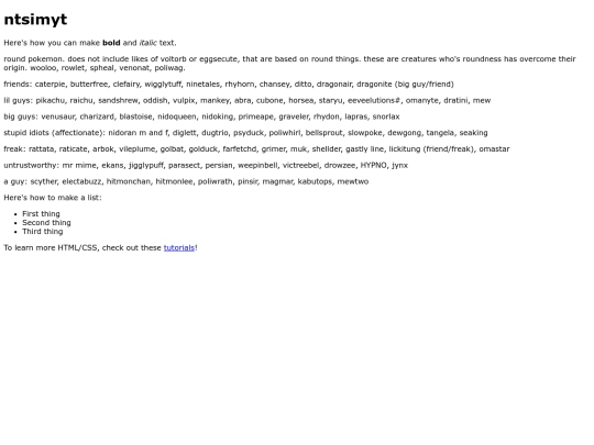 notes screenshot