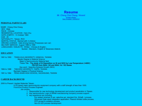 Semi/Resume/Resume screenshot
