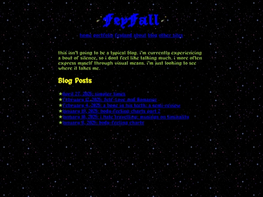 blog screenshot