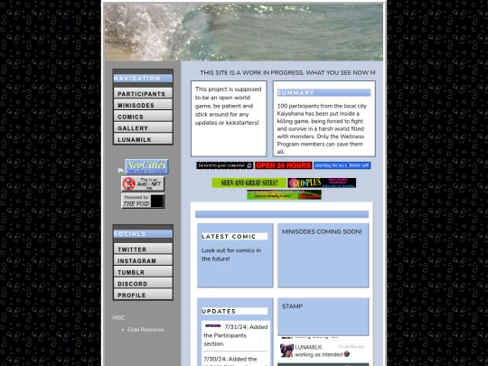 landingpage screenshot