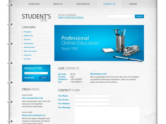 StDatabase/Benjaminzama/contact-us screenshot