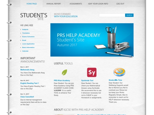 StDatabase/Ling_Kee screenshot