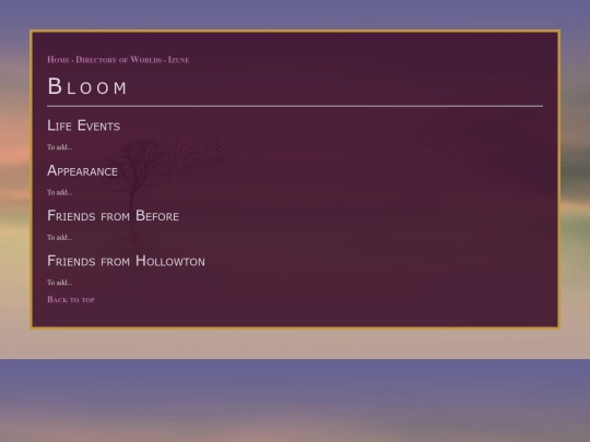 world_pages/izune/bloom screenshot