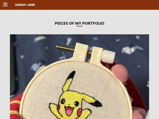 portfolio screenshot
