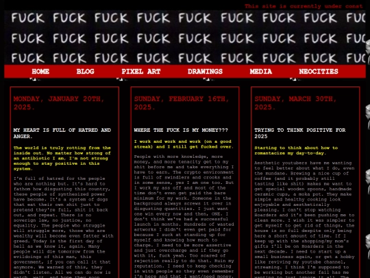 blog screenshot