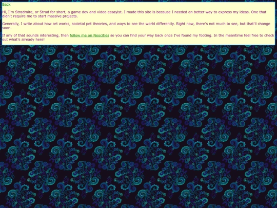 about-me screenshot