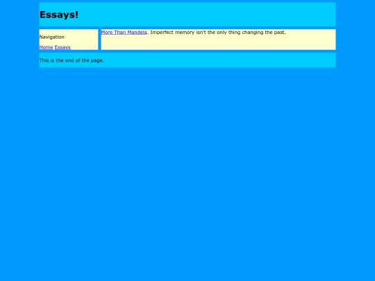 essays screenshot