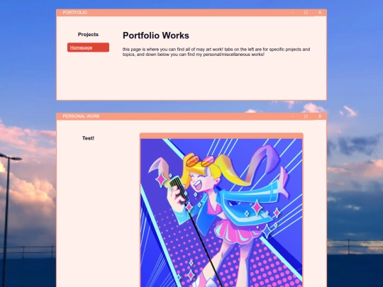 portfolio screenshot
