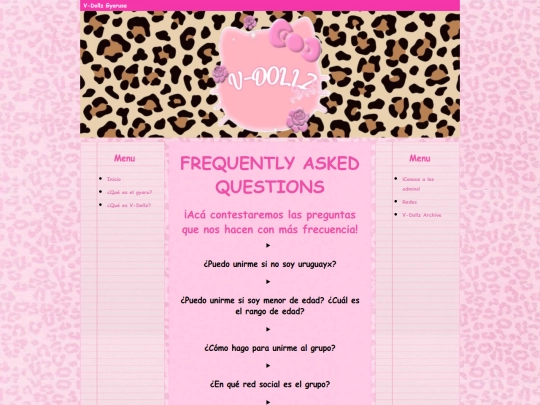 faqs screenshot