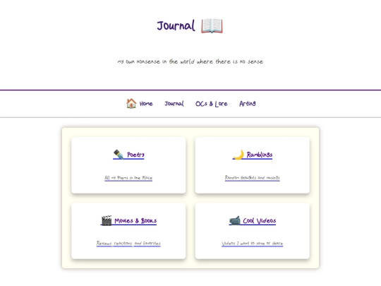 journal screenshot