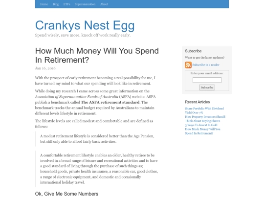 early-retirement/how-much-money-will-you-spend-in-retirement screenshot