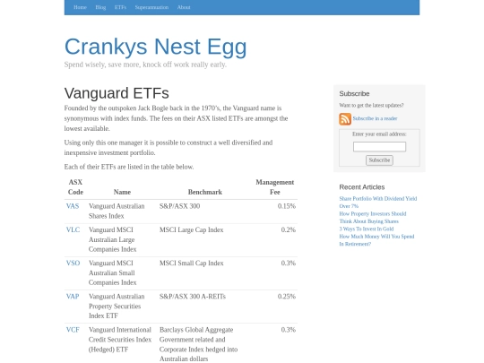 investing/etfs/vanguard screenshot
