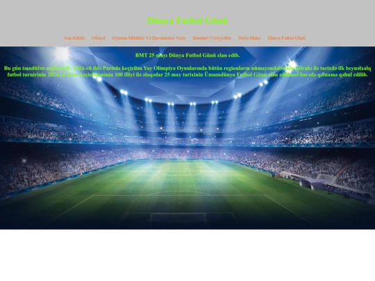 Dünya Futbol Günü screenshot