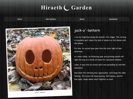 autumn/jack-o-lantern screenshot