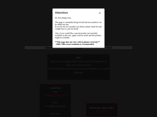 index screenshot
