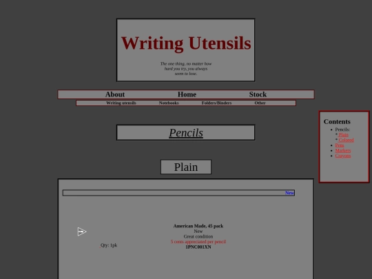 utensils screenshot