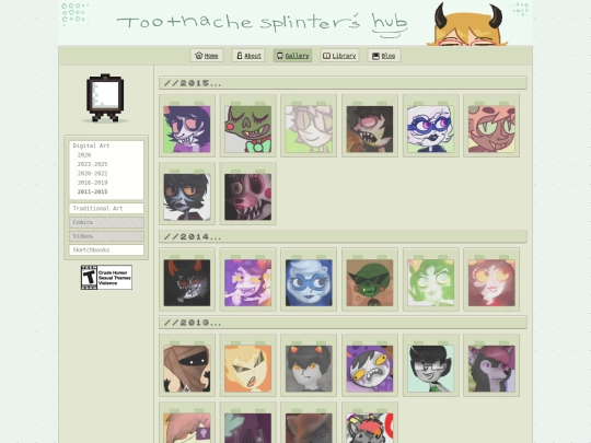 gallery/2011-2015 screenshot