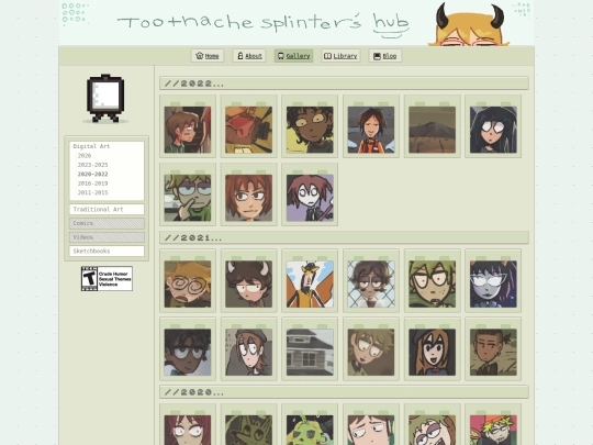 gallery/2020-2022 screenshot