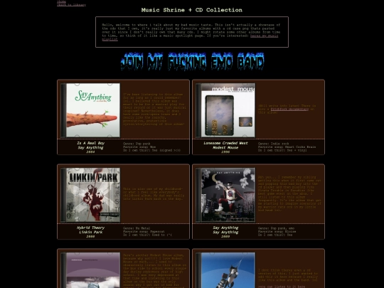 library/cdcollection screenshot