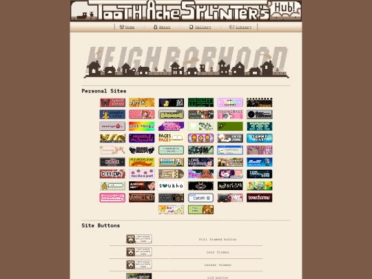 library/links screenshot