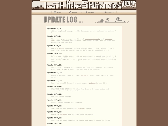 library/updates screenshot