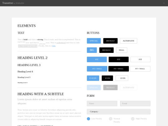 CVU/elements screenshot