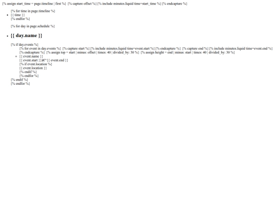 just-the-class-main/_layouts/schedule screenshot