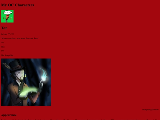 characters screenshot