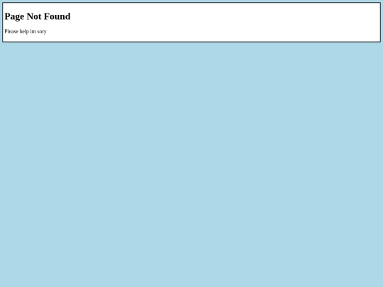 not_found screenshot