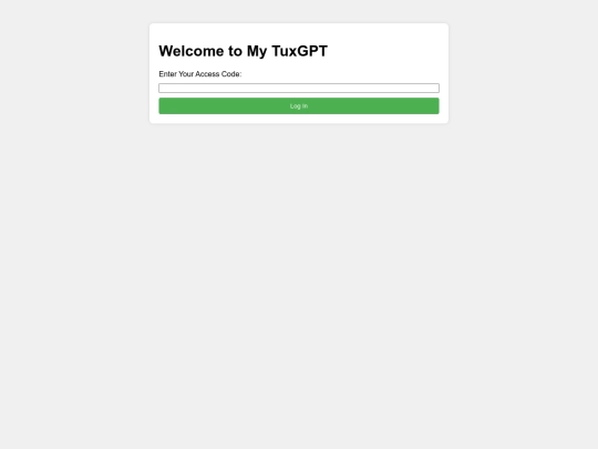mytuxgpt screenshot