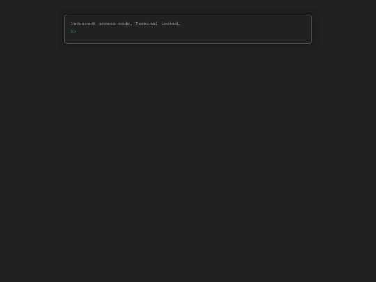testterminal screenshot