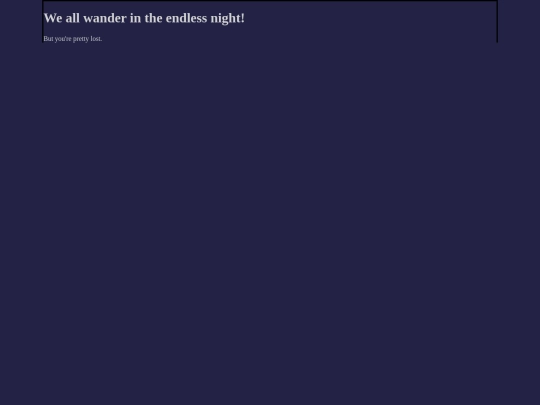 not_found screenshot
