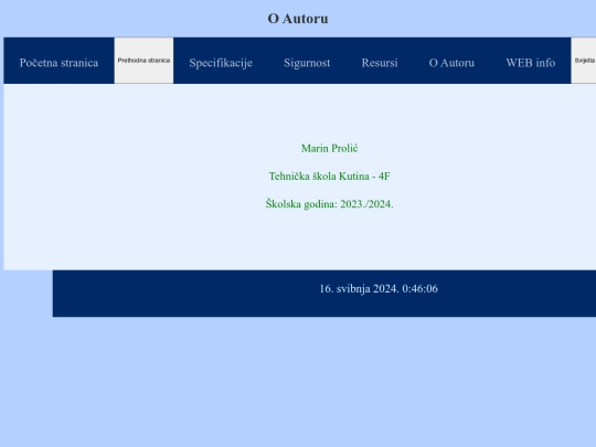 autor screenshot